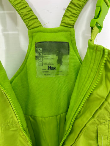 TAGLIA 5-6 ANNI - Salopette verde