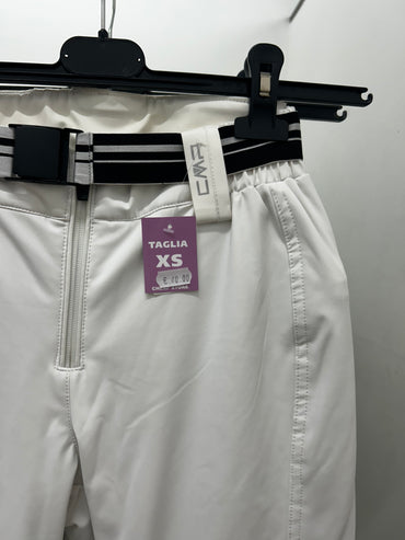 TAGLIA XS-Pantalone CMP Bianco