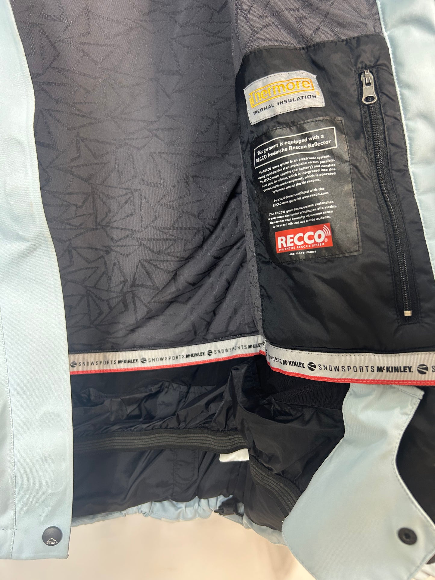 TAGLIA M - Giubbino Mc Kinley azzurro