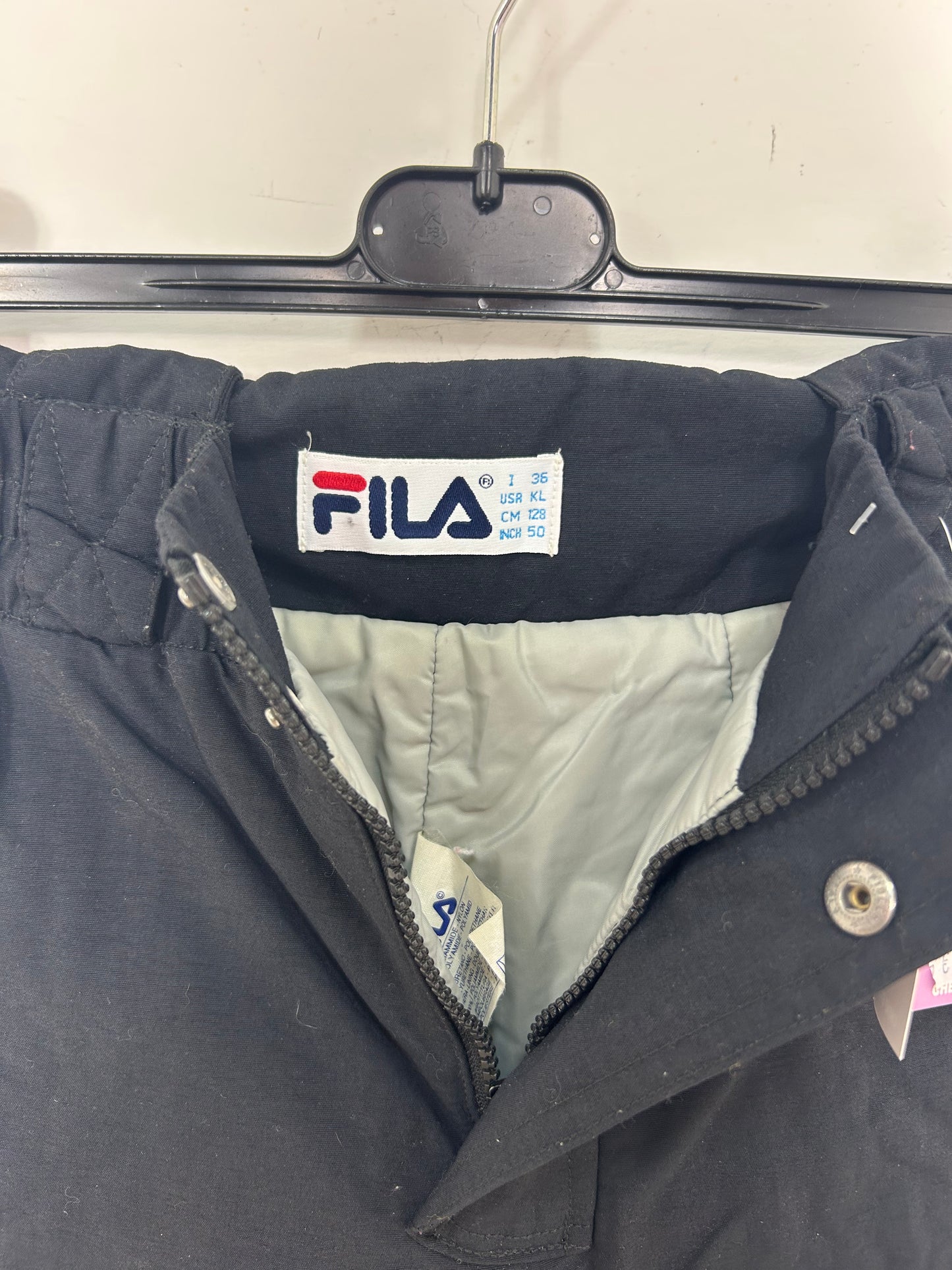 TAGLIA 8 ANNI - Pantalone con bretelle fila