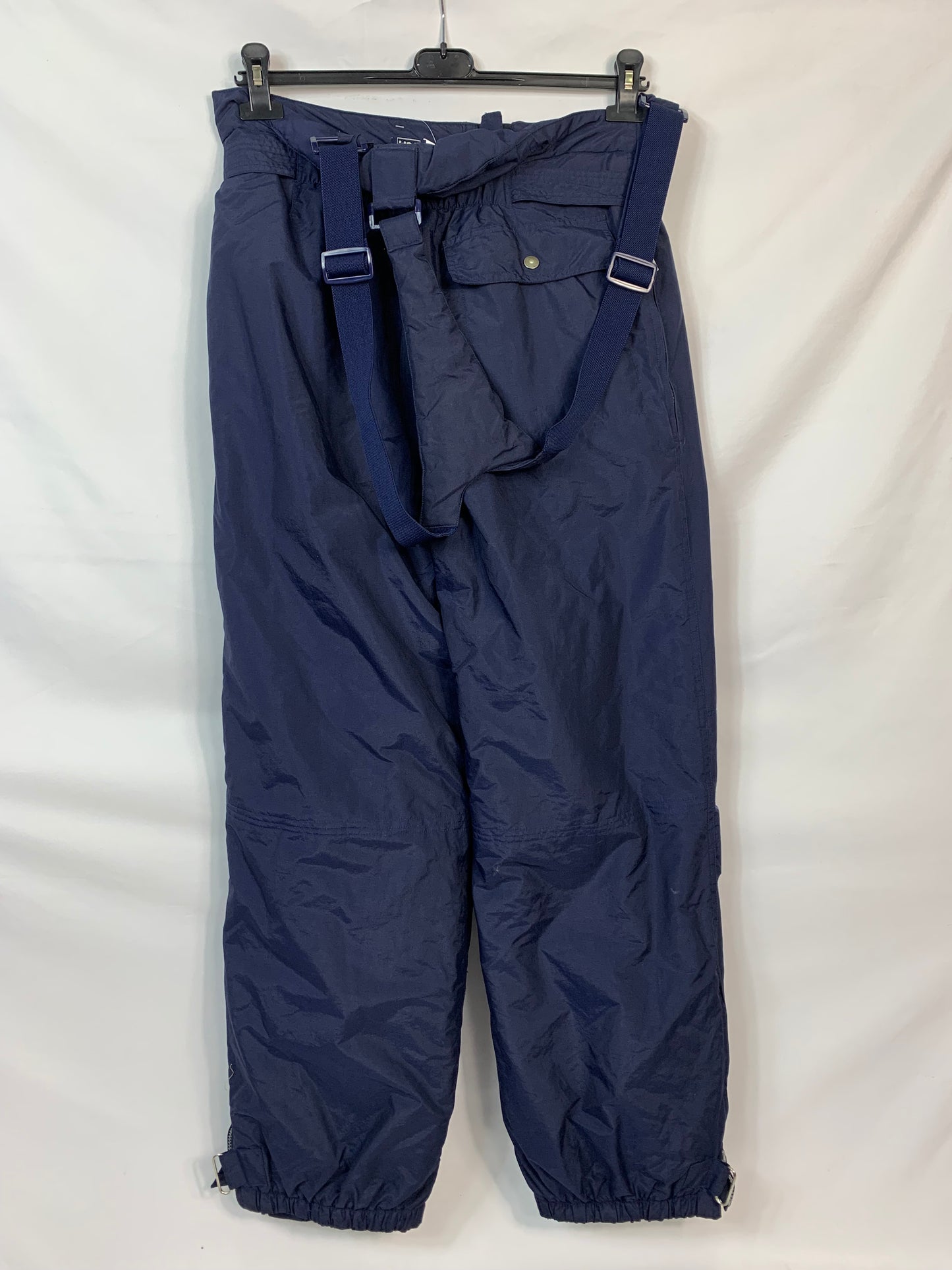 TAGLIA XL - Pantalone blu con bretelle  TCM