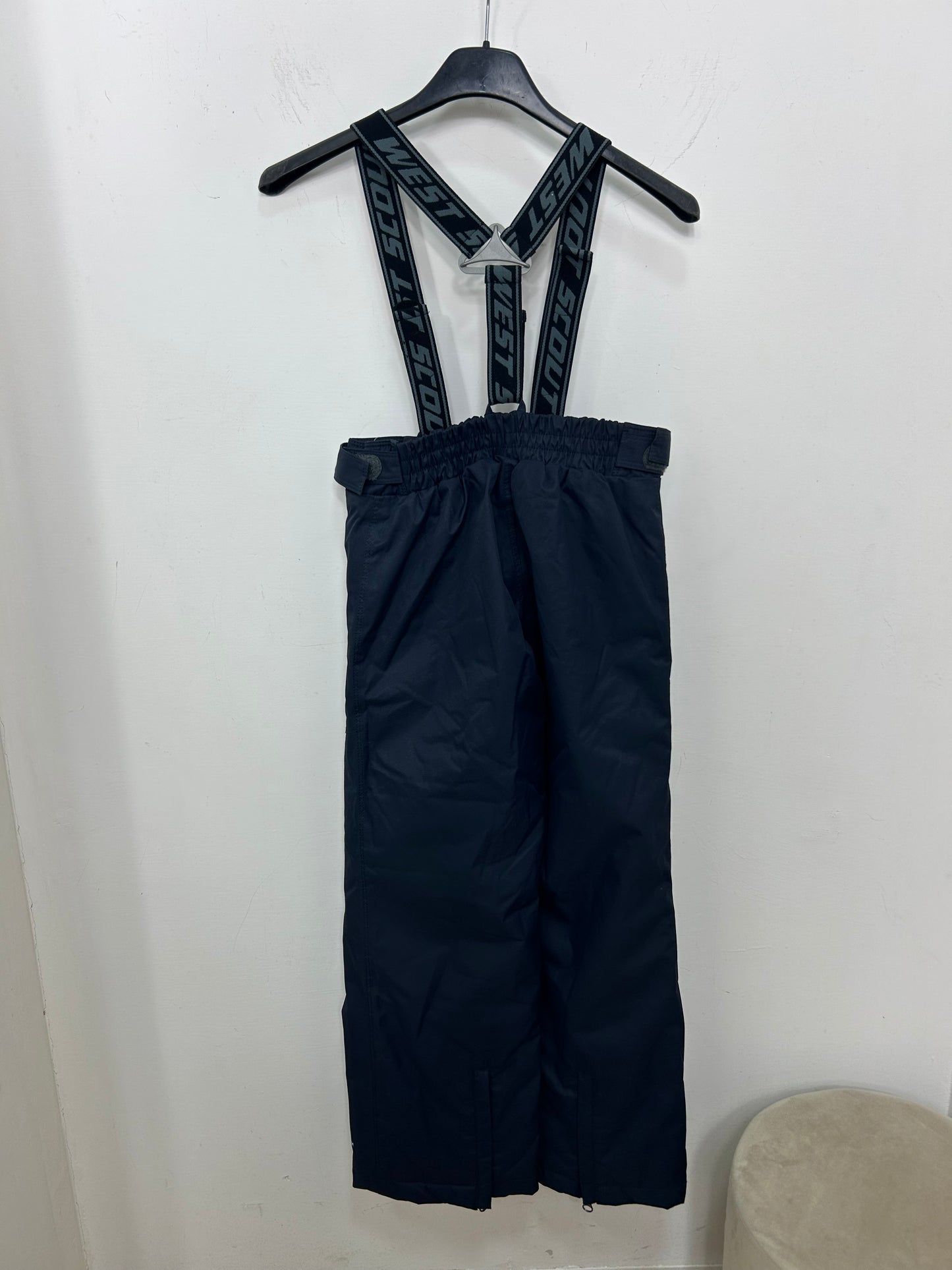 TAGLIA 8 ANNI - Pantalone con bretelle west scout