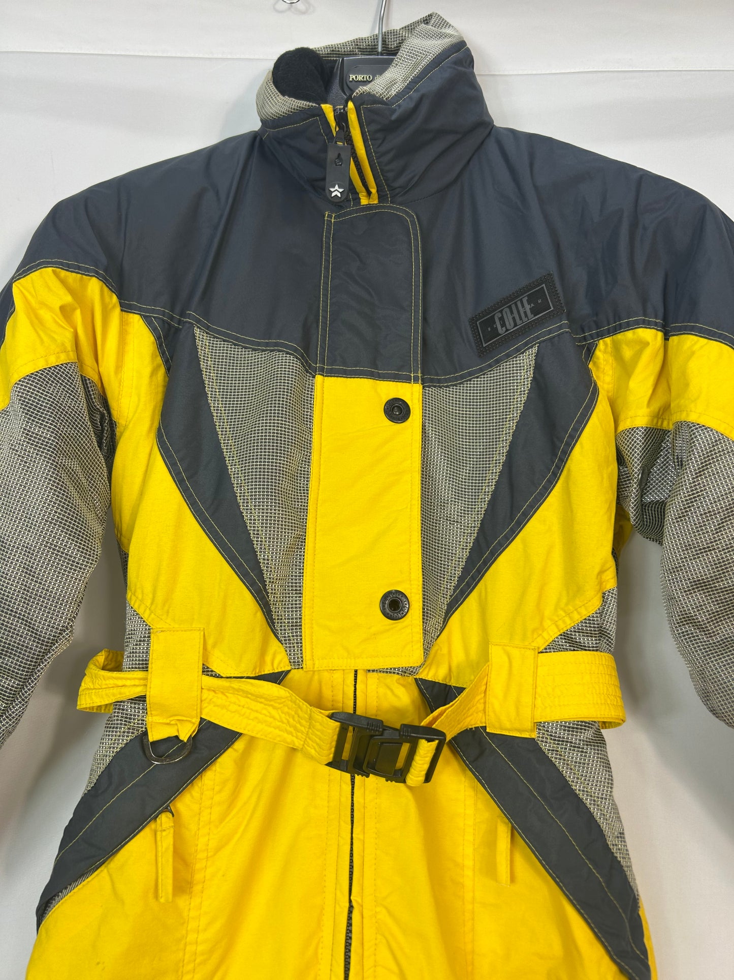 TAGLIA S - Tuta intera colle gialla