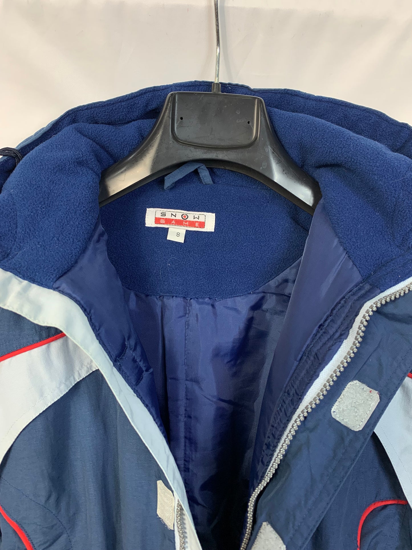 TAGLIA 7/8 ANNI - Tuta intera Snow game blu