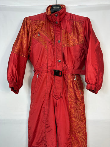 TAGLIA M - Tuta intera rossa