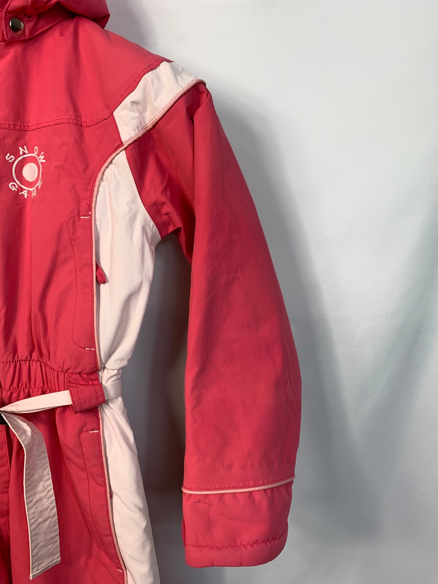 TAGLIA 7/8 ANNI- Tuta intera Snow game rosa