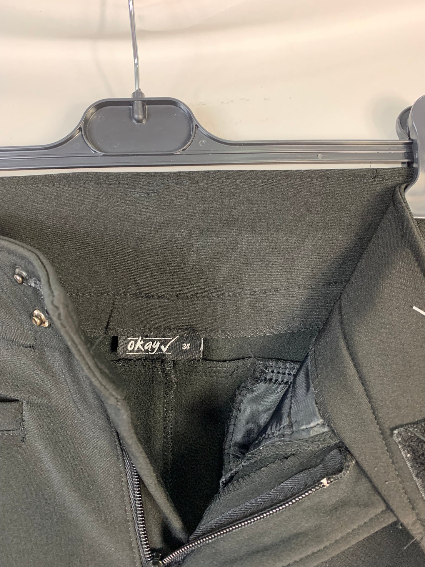 TAGLIA XS - Pantalone tecnico nero