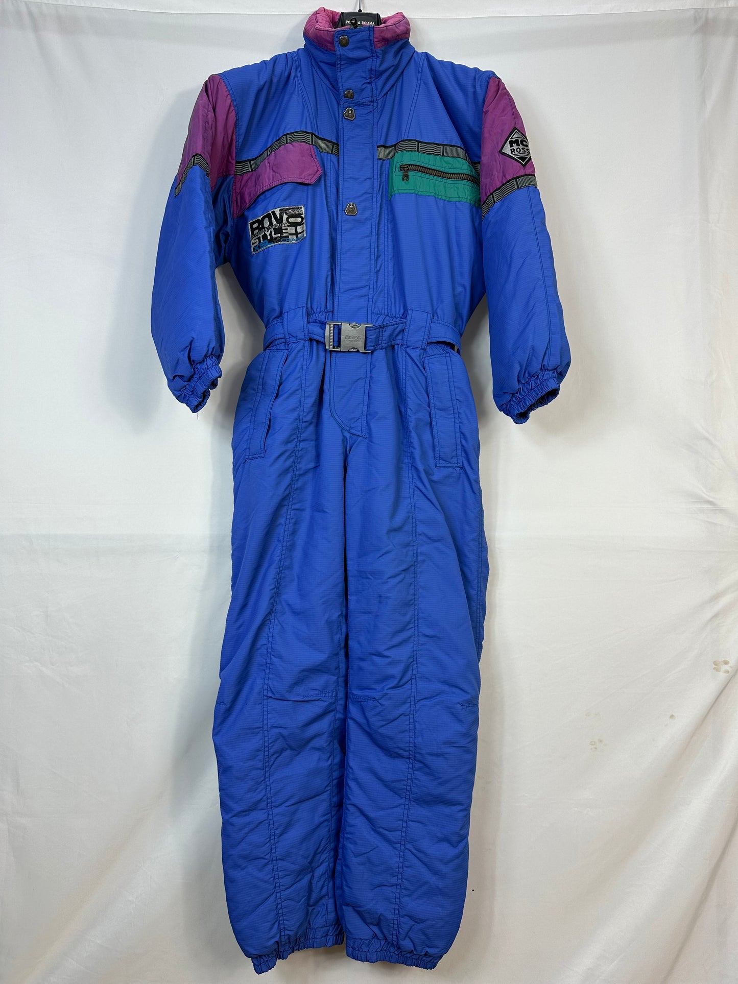 TAGLIA M - Tuta intera MC ROSS blu