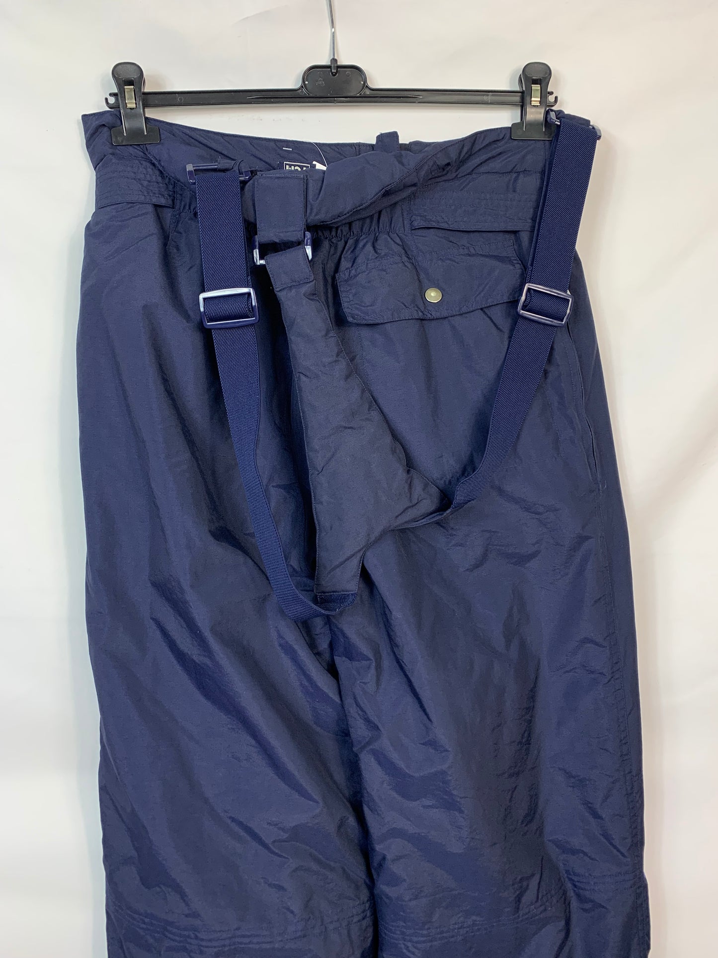 TAGLIA XL - Pantalone blu con bretelle  TCM