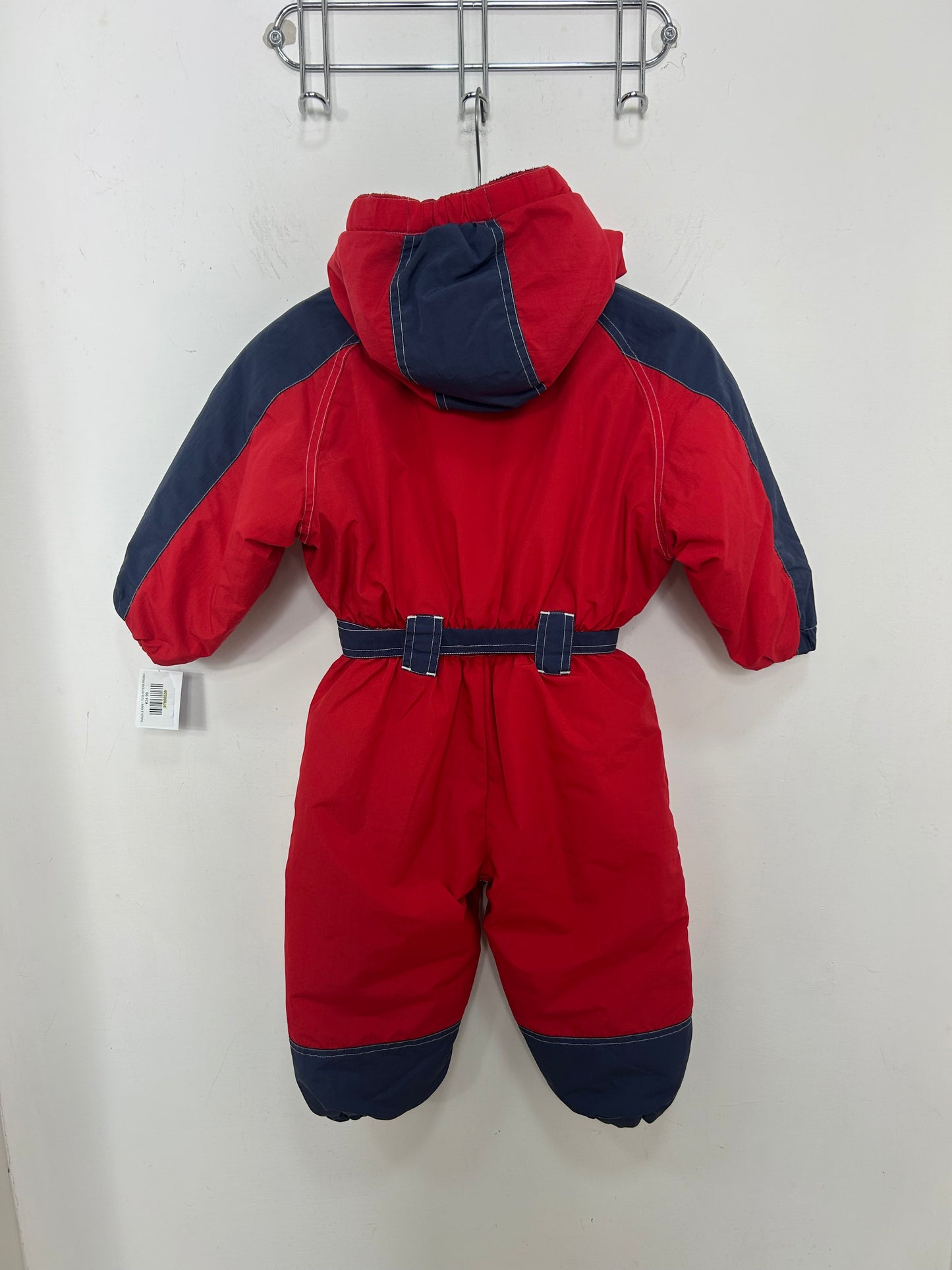 TAGLIA 2 ANNI - TUTA INTERA ROSSA