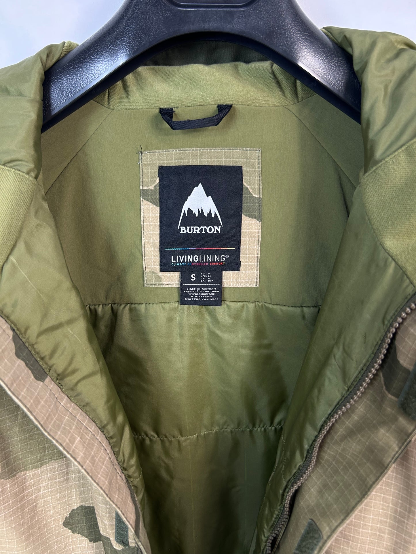 TAGLIA S- Giubbino Burton