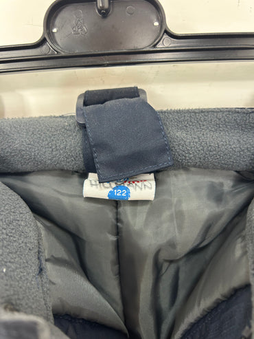 TAGLIA 7 ANNI - Pantalone con bretelle topolino