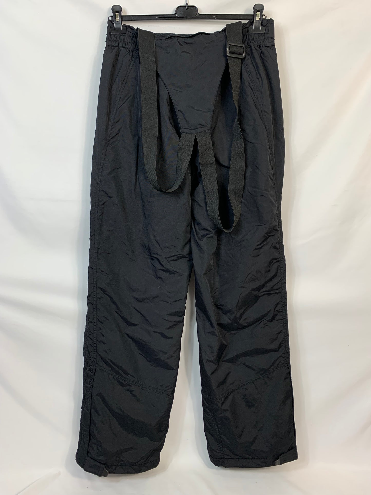 TAGLIA L - Pantalone con bretelle move off nero