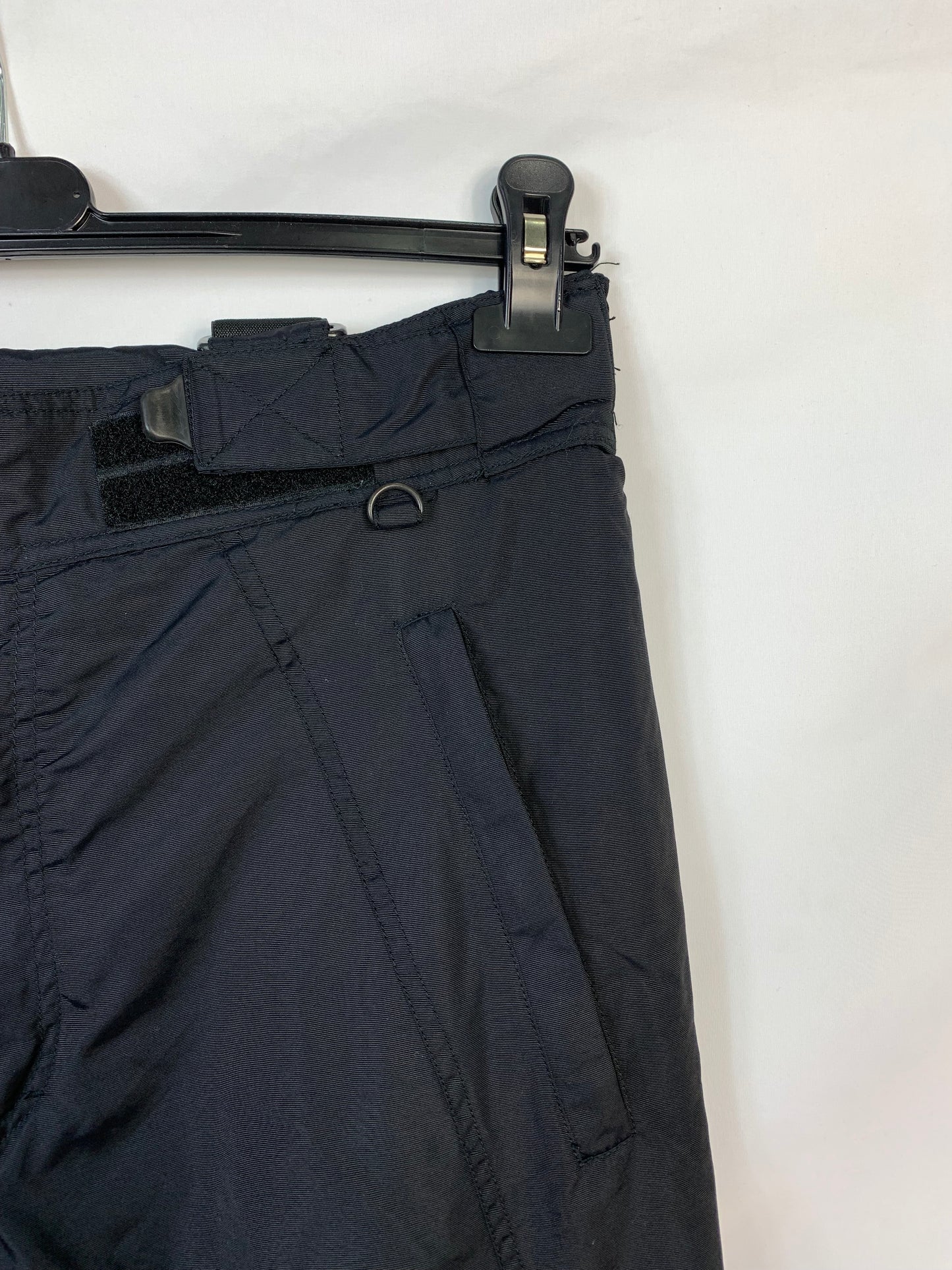 TAGLIA L - Pantalone con bretelle move off nero