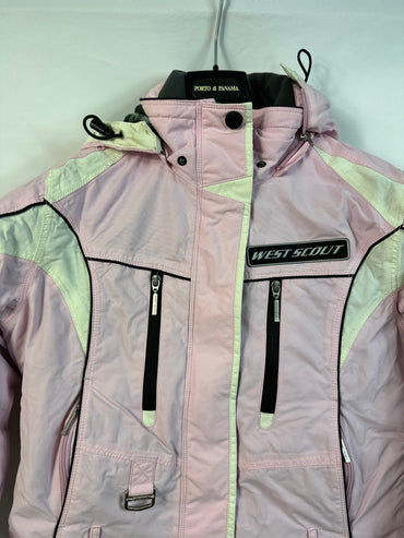 TAGLIA XS - Giubbino west scout rosa pastello