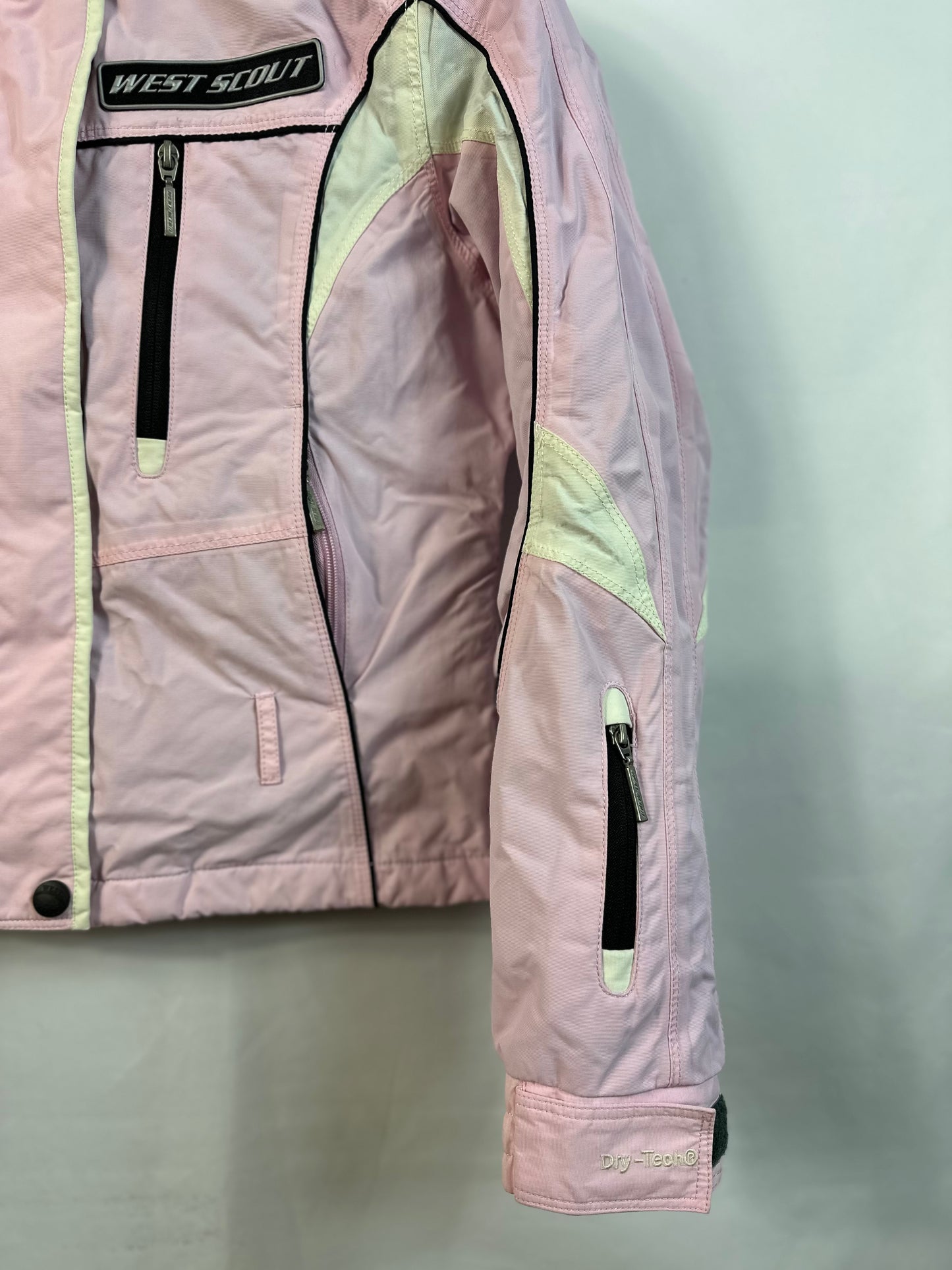 TAGLIA XS - Giubbino west scout rosa pastello