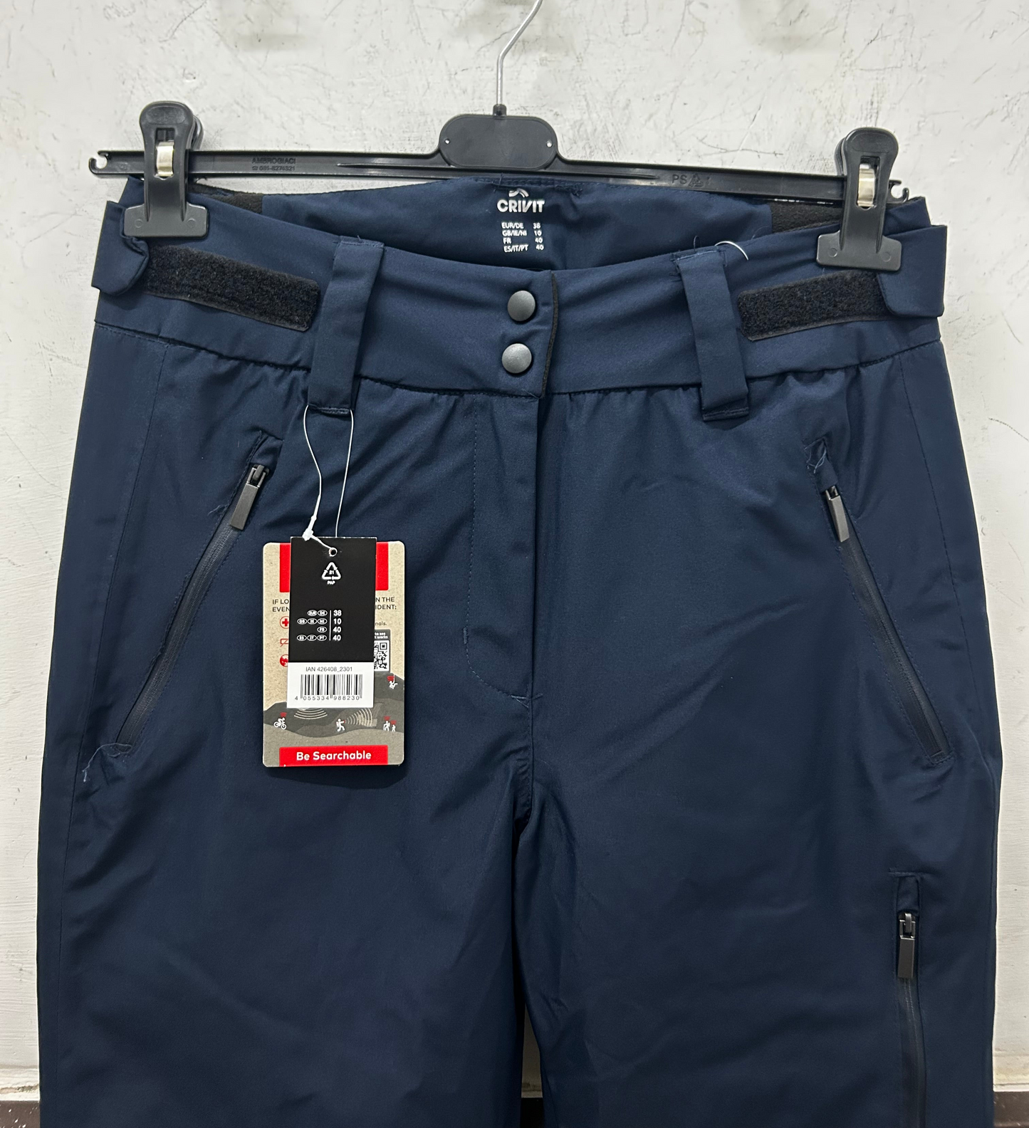 NUOVO- TAGLIA S-Pantalone Crivit blu