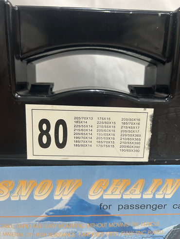 Catene da neve per auto n. 80