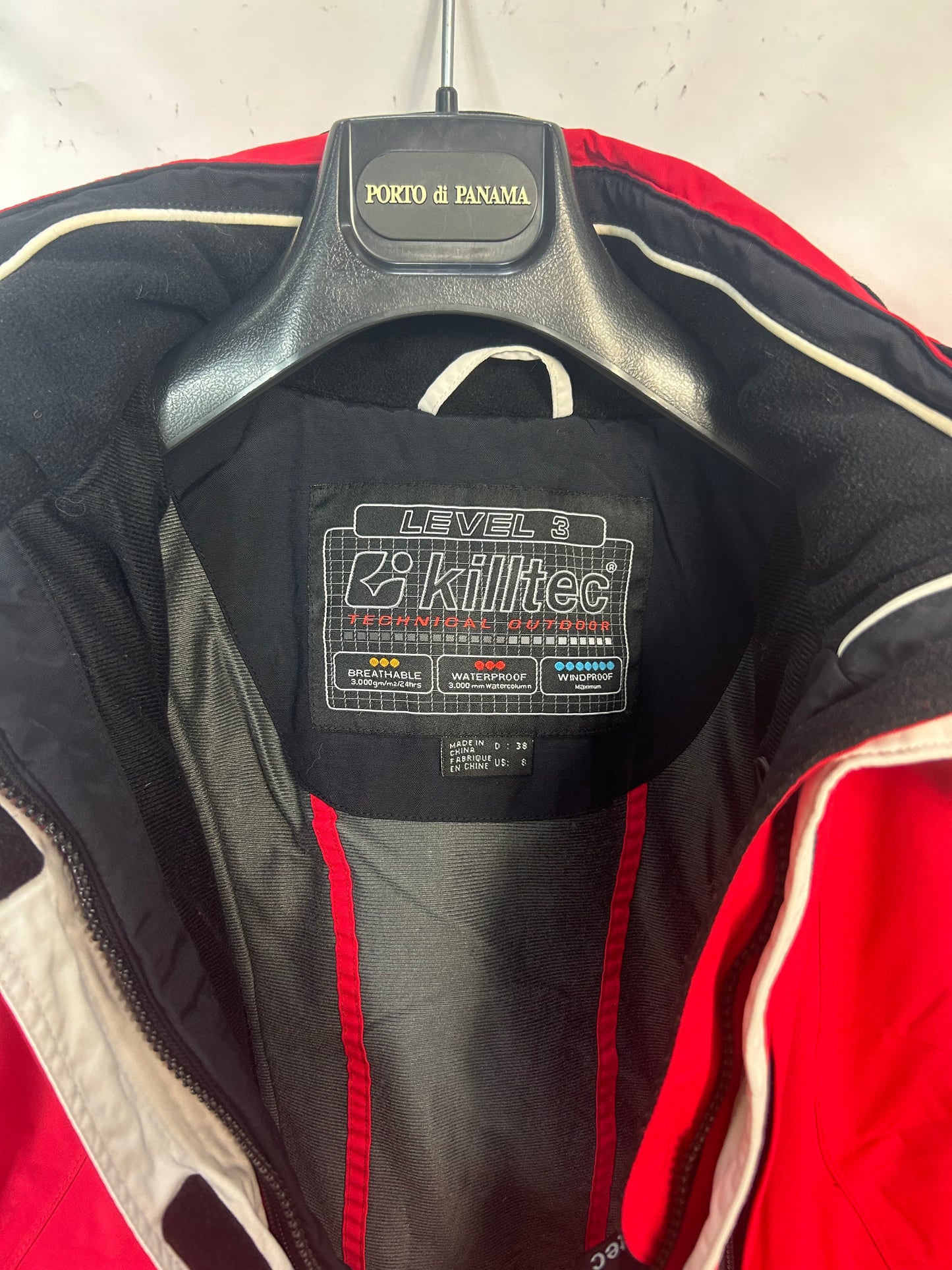 TAGLIA M - Giubbino Killtec rosso