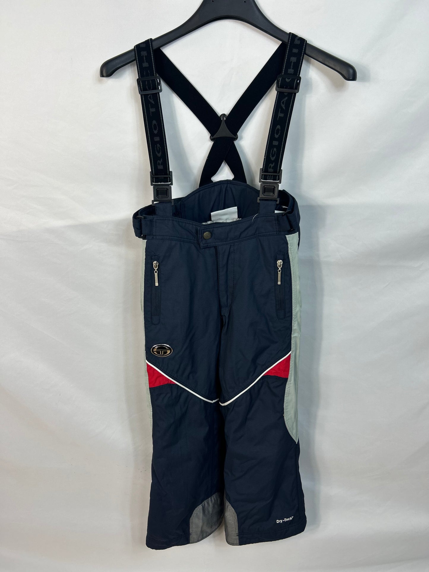 TAGLIA 8 ANNI - Pantalone con bretelle Sergio tacchini