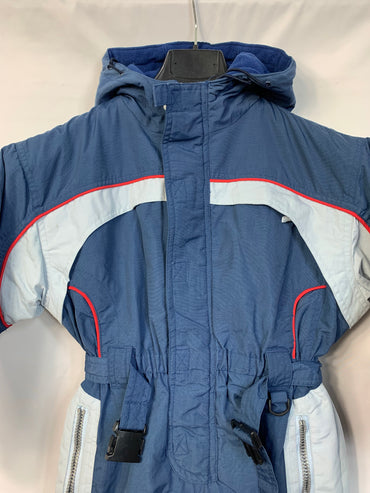 TAGLIA 7/8 ANNI - Tuta intera Snow game blu