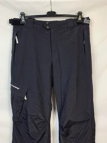 TAGLIA XL- Pantalone con bretelle exxtasy nero