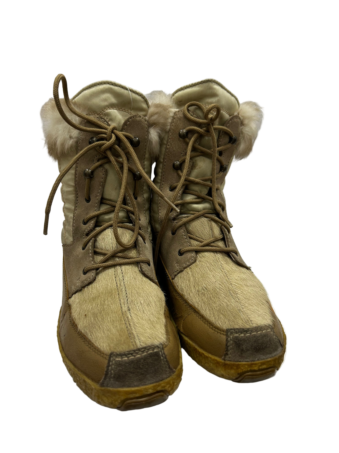 Stivali in pelliccia Tecnica