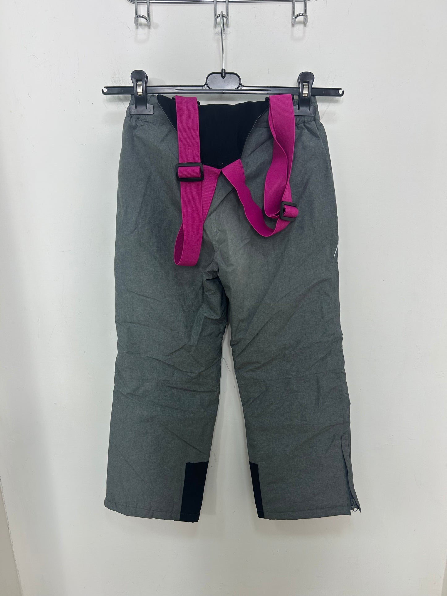 TAGLIA 9-10 ANNI- Pantalone con bretelle crane