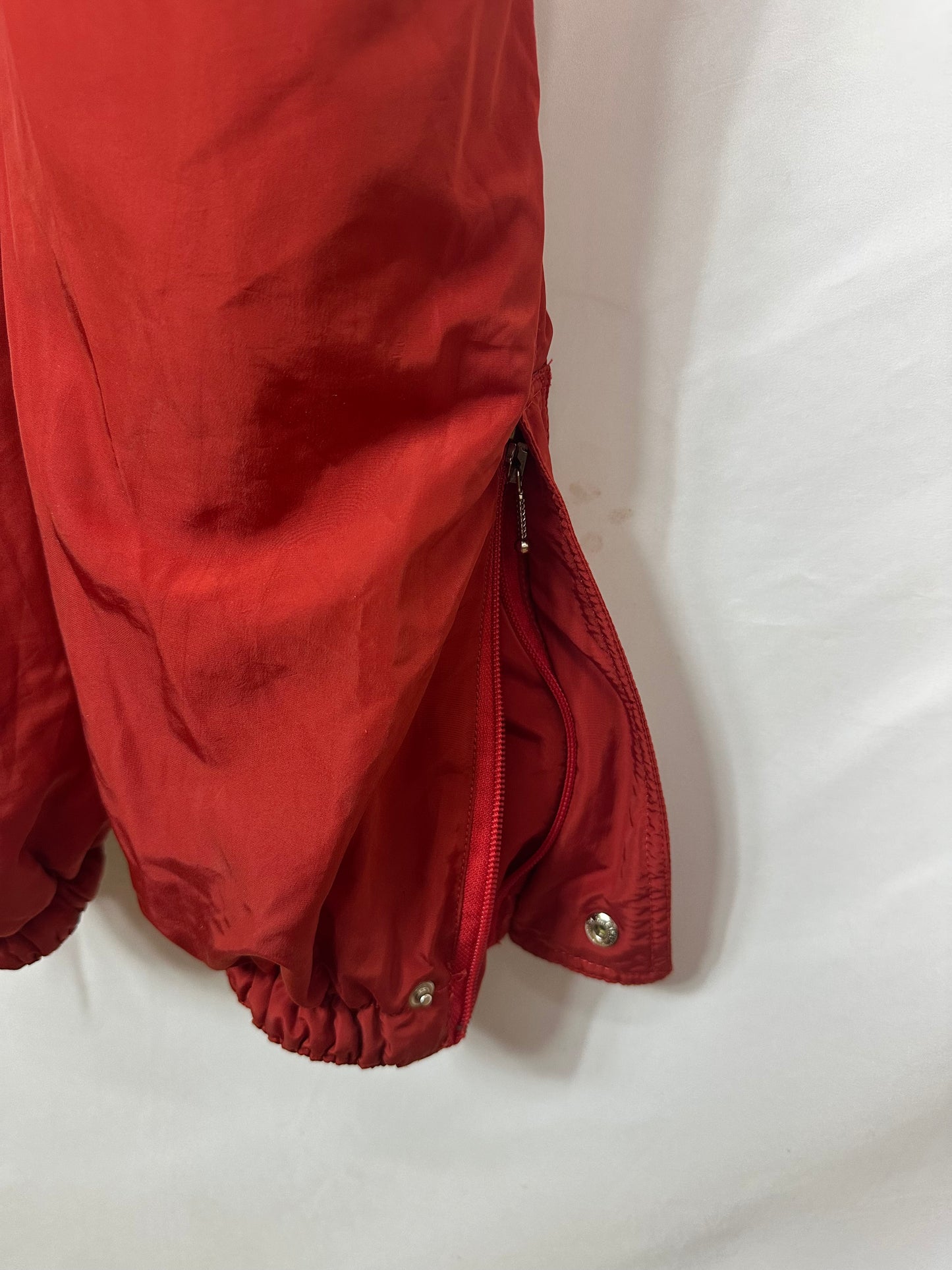 TAGLIA S- Tuta intera Anzi Besson rossa