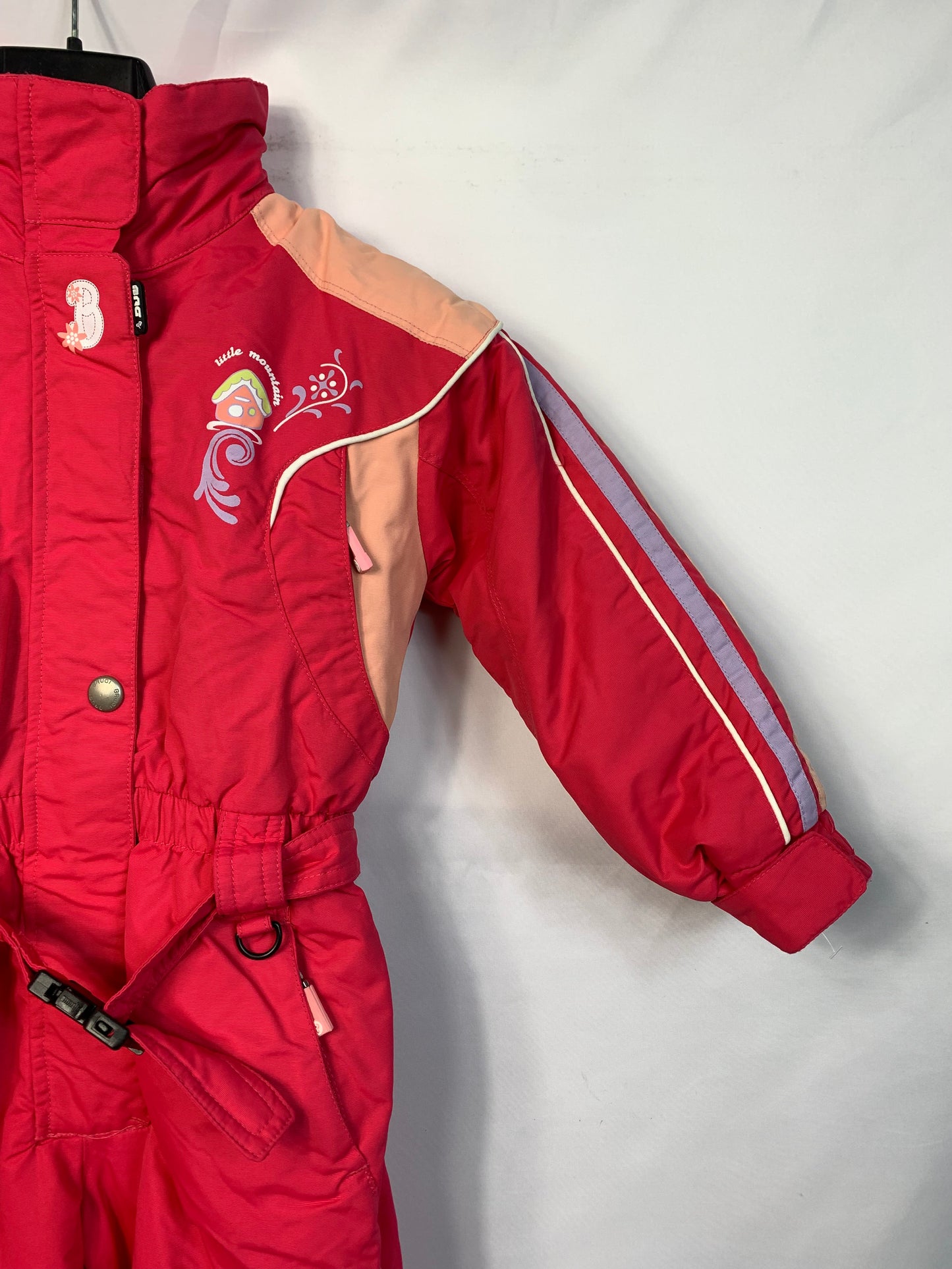 TAGLIA 3/4 ANNI - Tuta intera brugi rosa