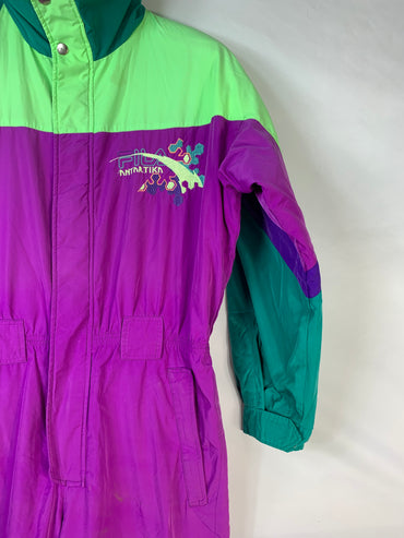 TAGLIA L - Tuta intera fila viola