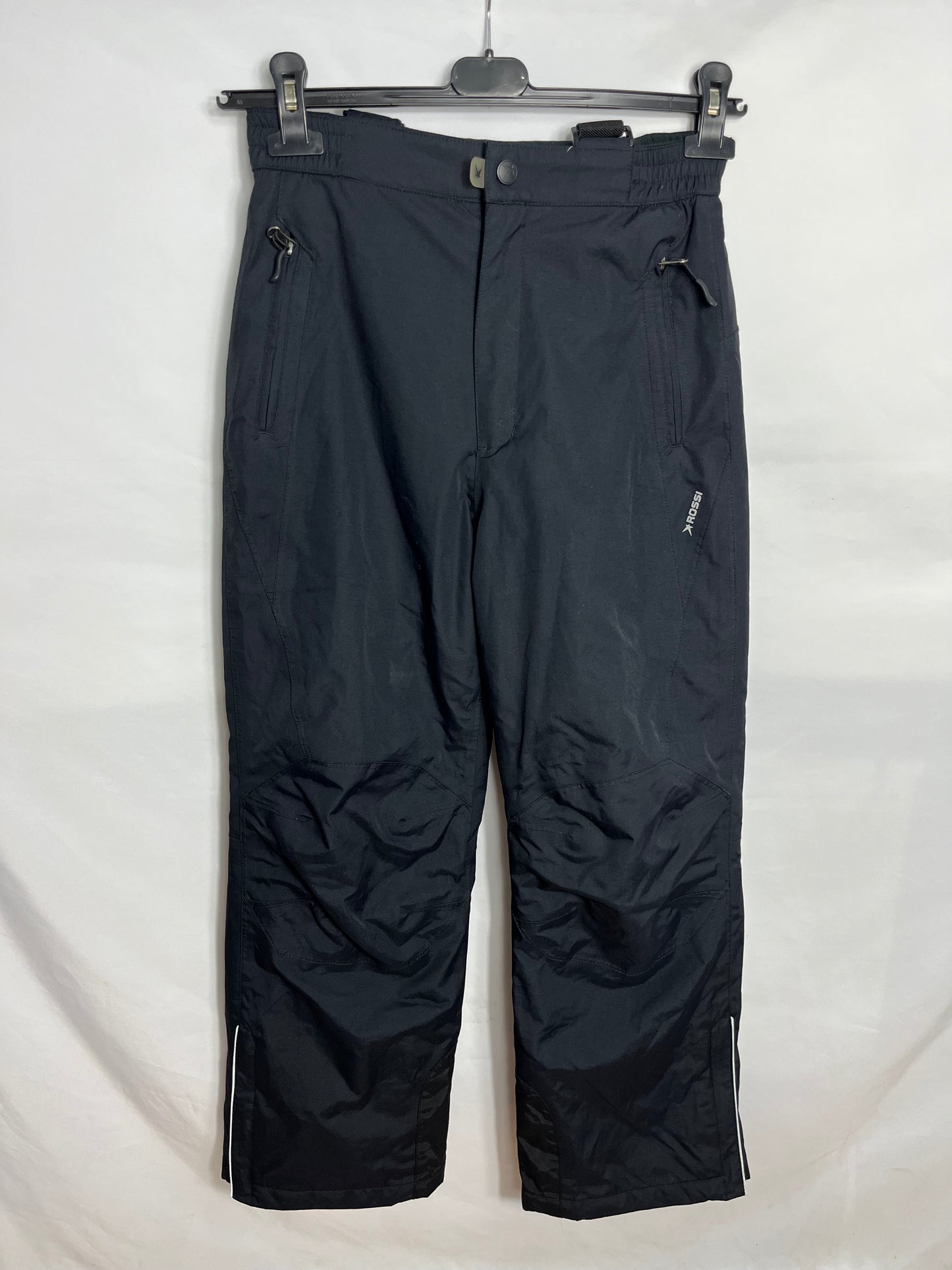 TAGLIA 12 ANNI - Pantalone con bretelle Rossi