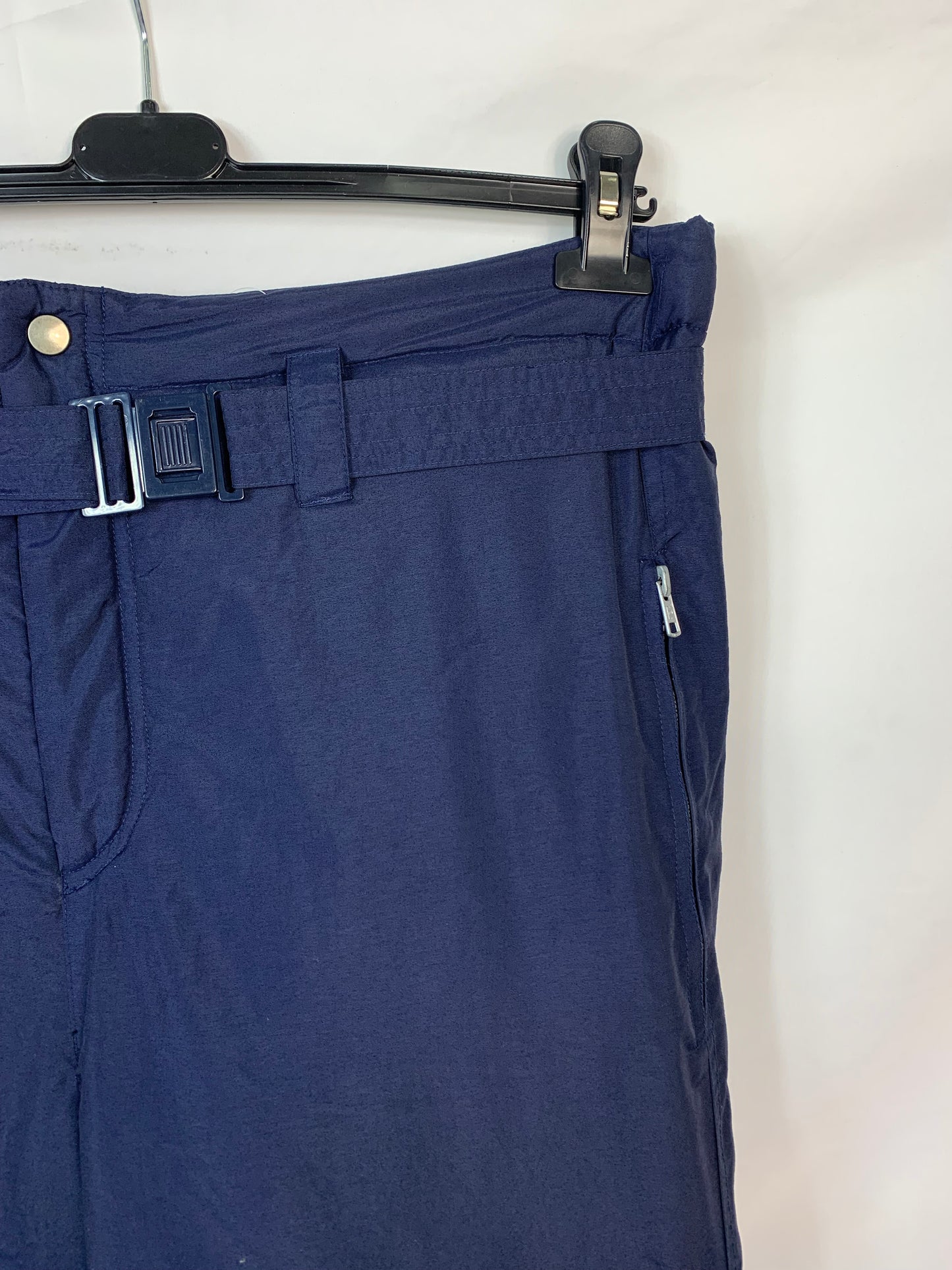 TAGLIA XL - Pantalone blu con bretelle  TCM
