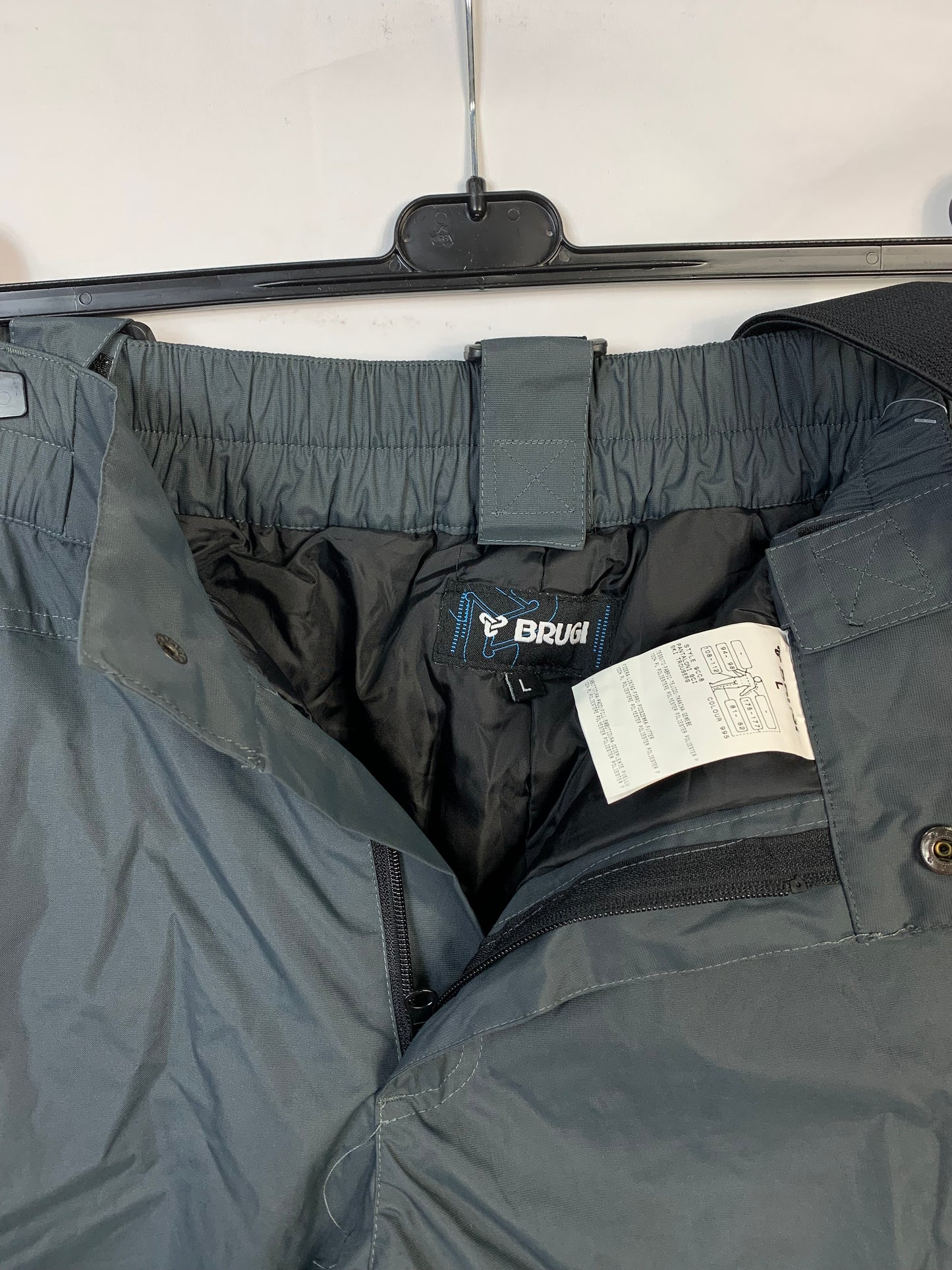 TAGLIA L - Pantalone con bretelle brugi