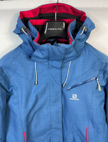 TAGLIA L - Giubbino Salomon blu