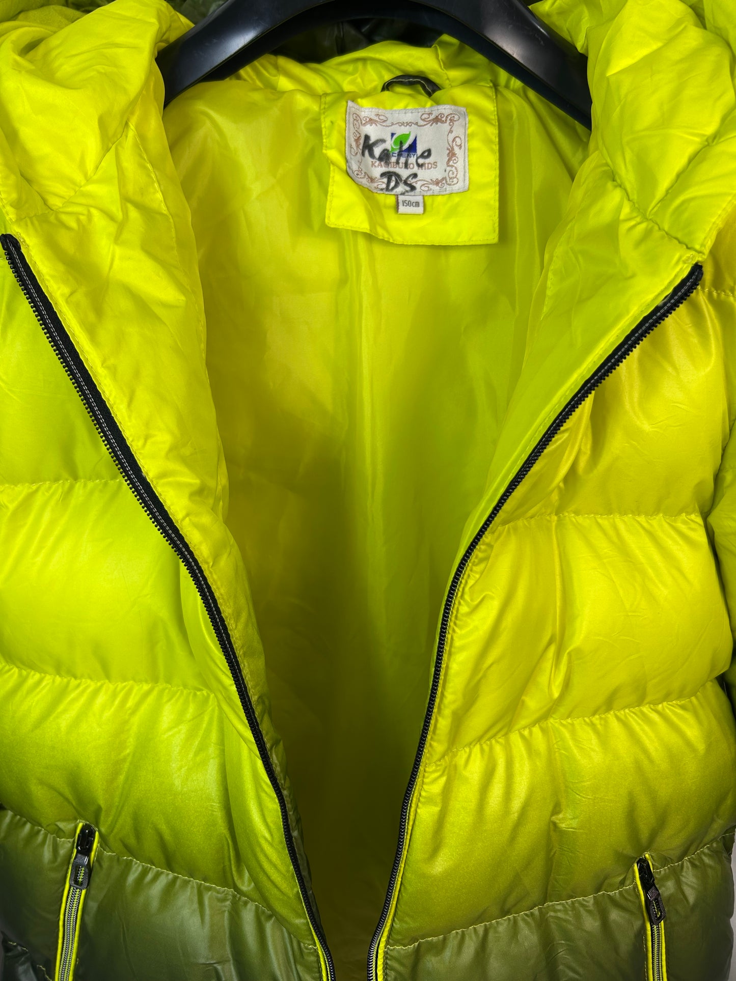 TAGLIA XS- Piumino giallo
