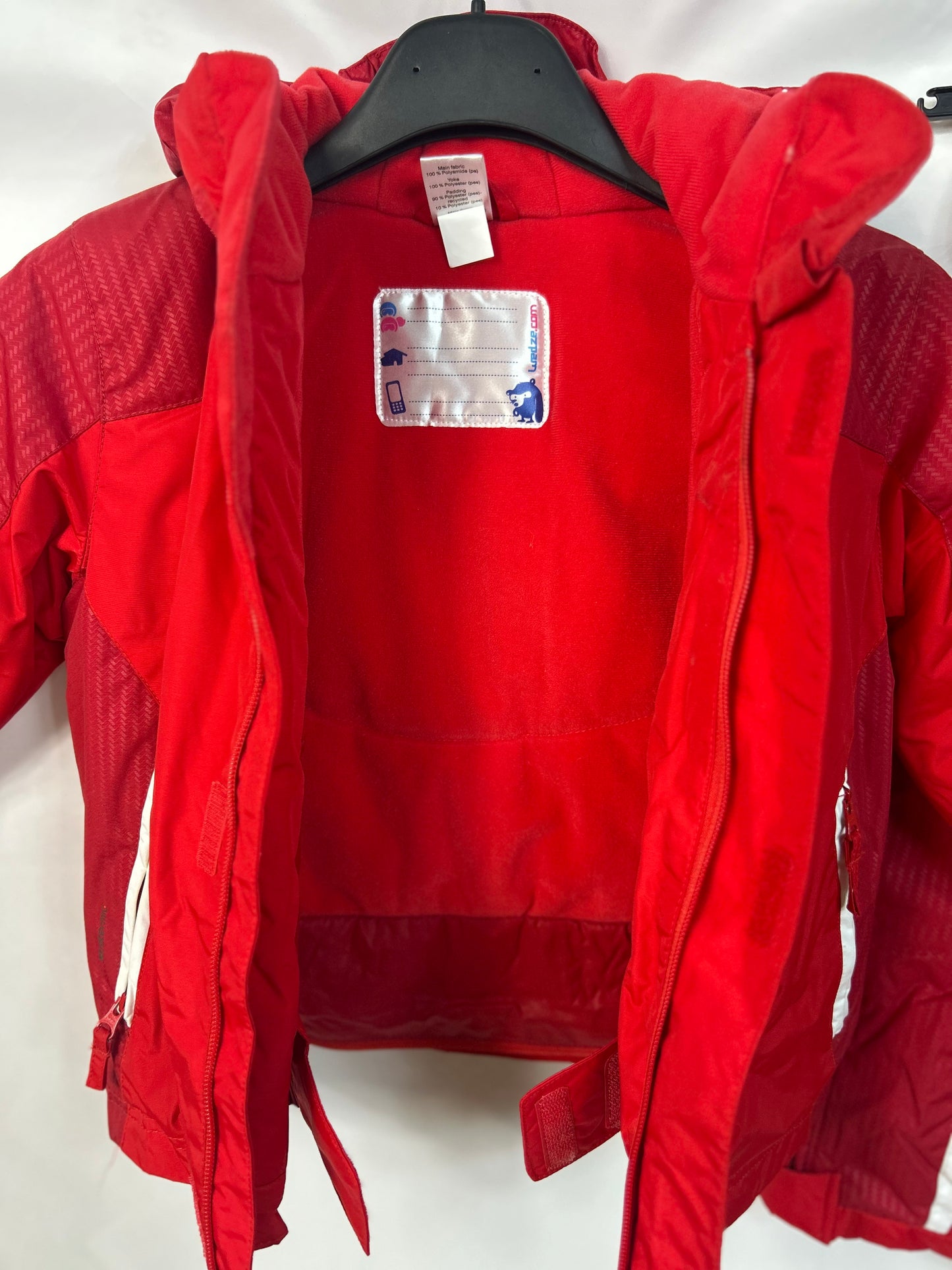 TAGLIA 3 ANNI - Completo wedze rosso