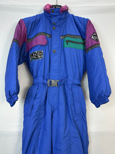 TAGLIA M - Tuta intera MC ROSS blu