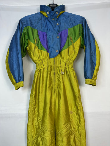 TAGLIA M - Tuta intera descente gialla