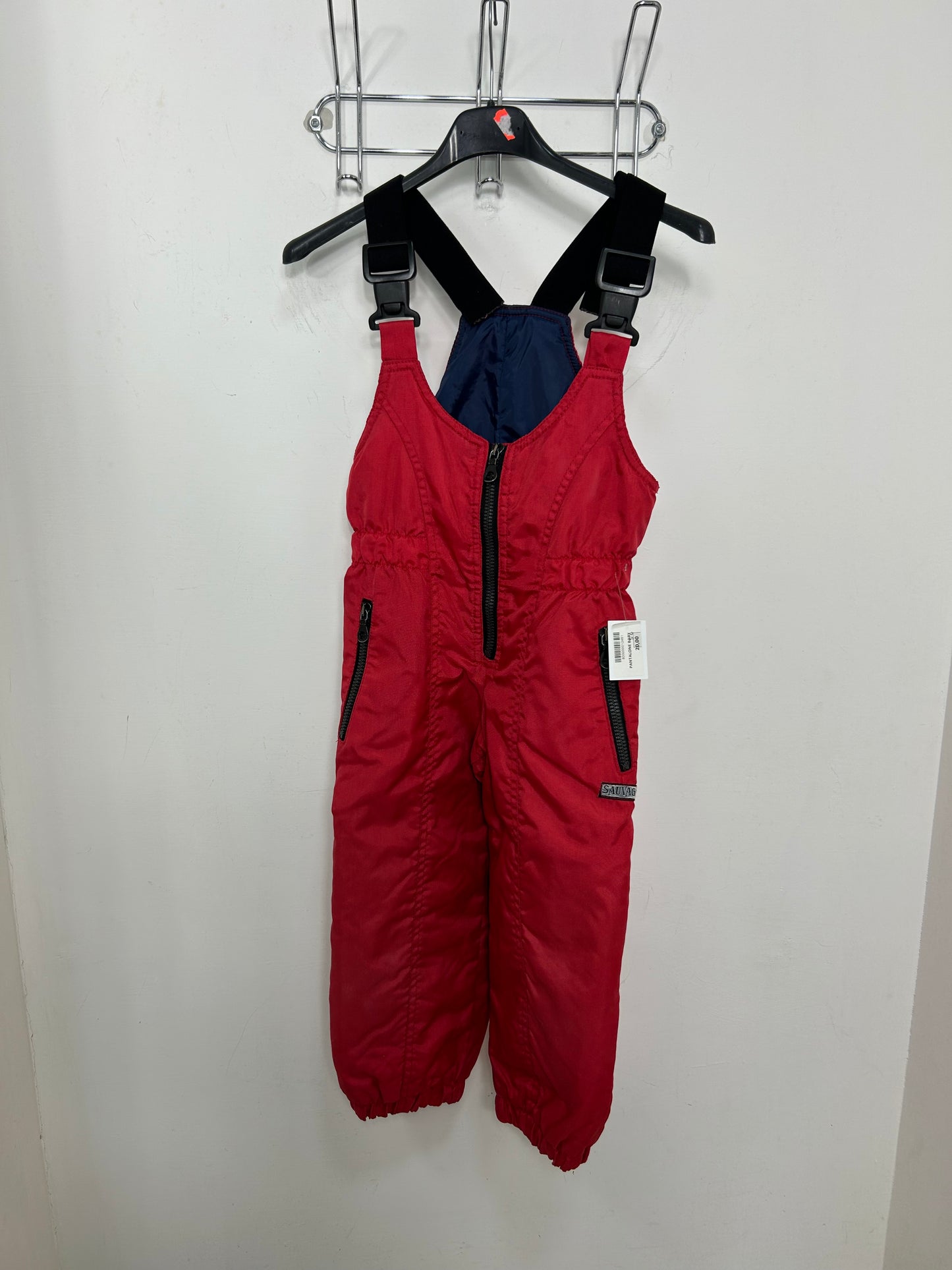 TAGLIA 5-6 ANNI- salopette sauvage