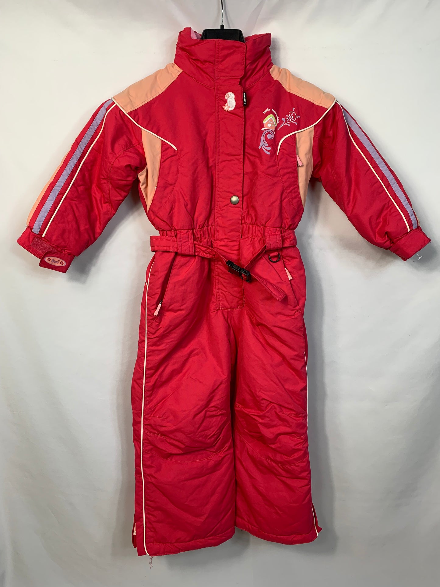 TAGLIA 3/4 ANNI - Tuta intera brugi rosa