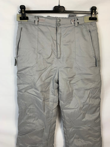 TAGLIA M - Pantalone con bretelle X-mail grigio
