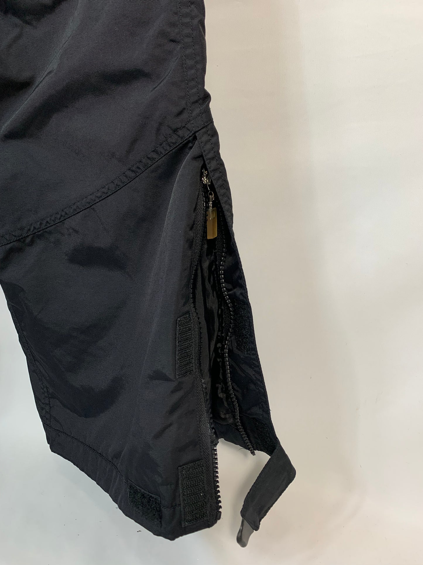 TAGLIA L - Pantalone con bretelle move off nero