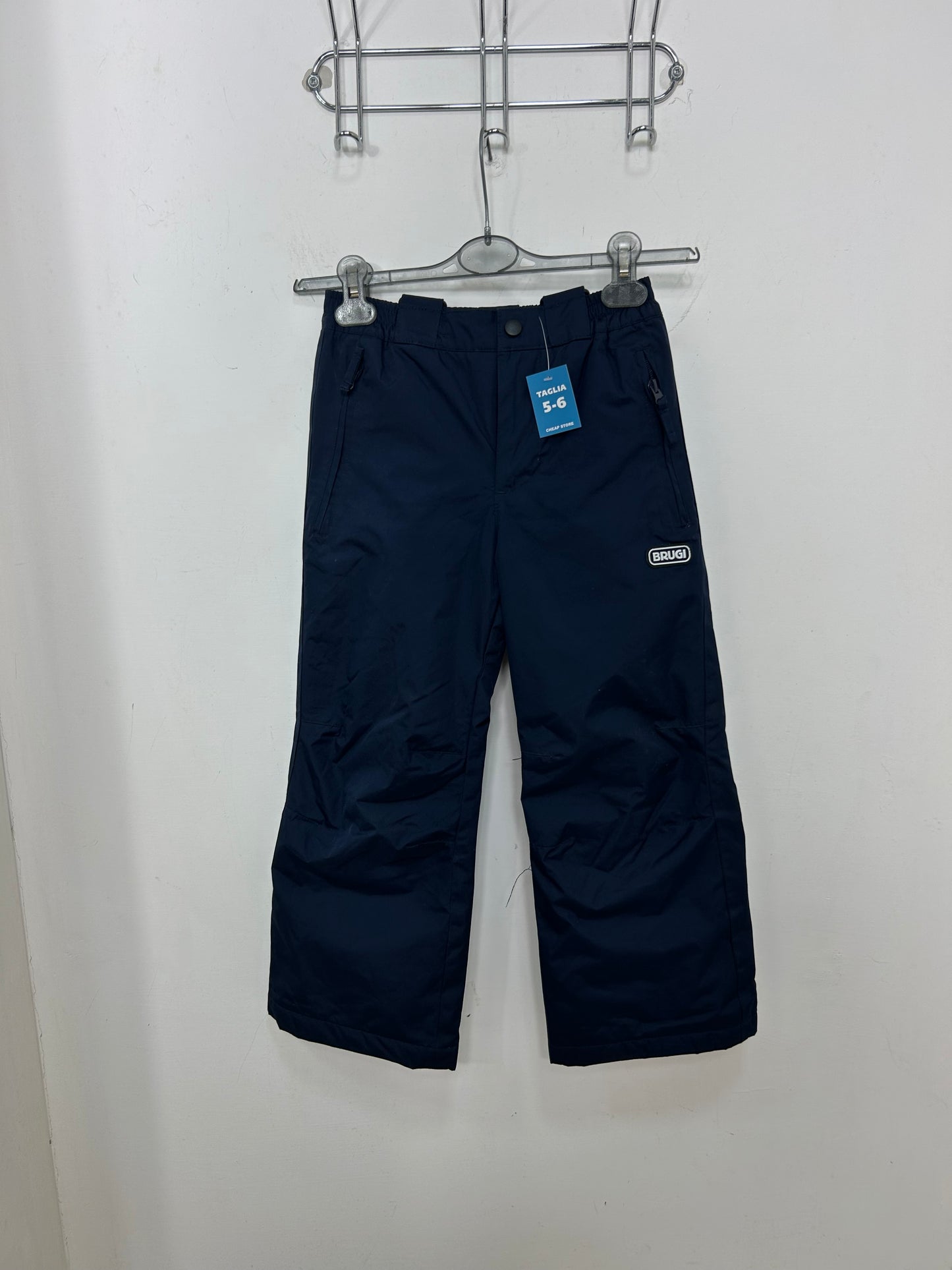 TAGLIA 6-7 ANNI - Pantalone con bretelle brugi