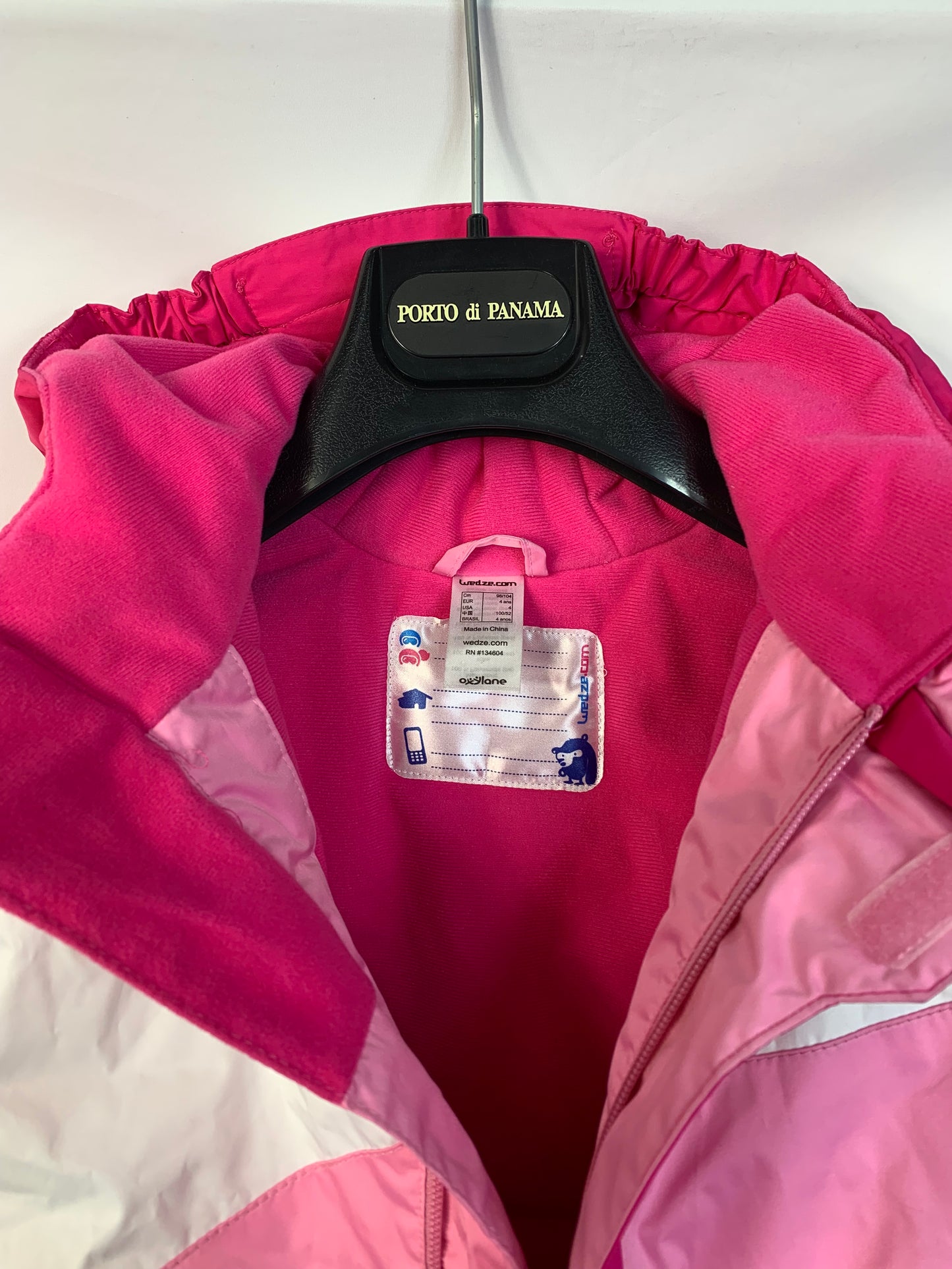 TAGLIA 4 ANNI - Giubbino wedze rosa