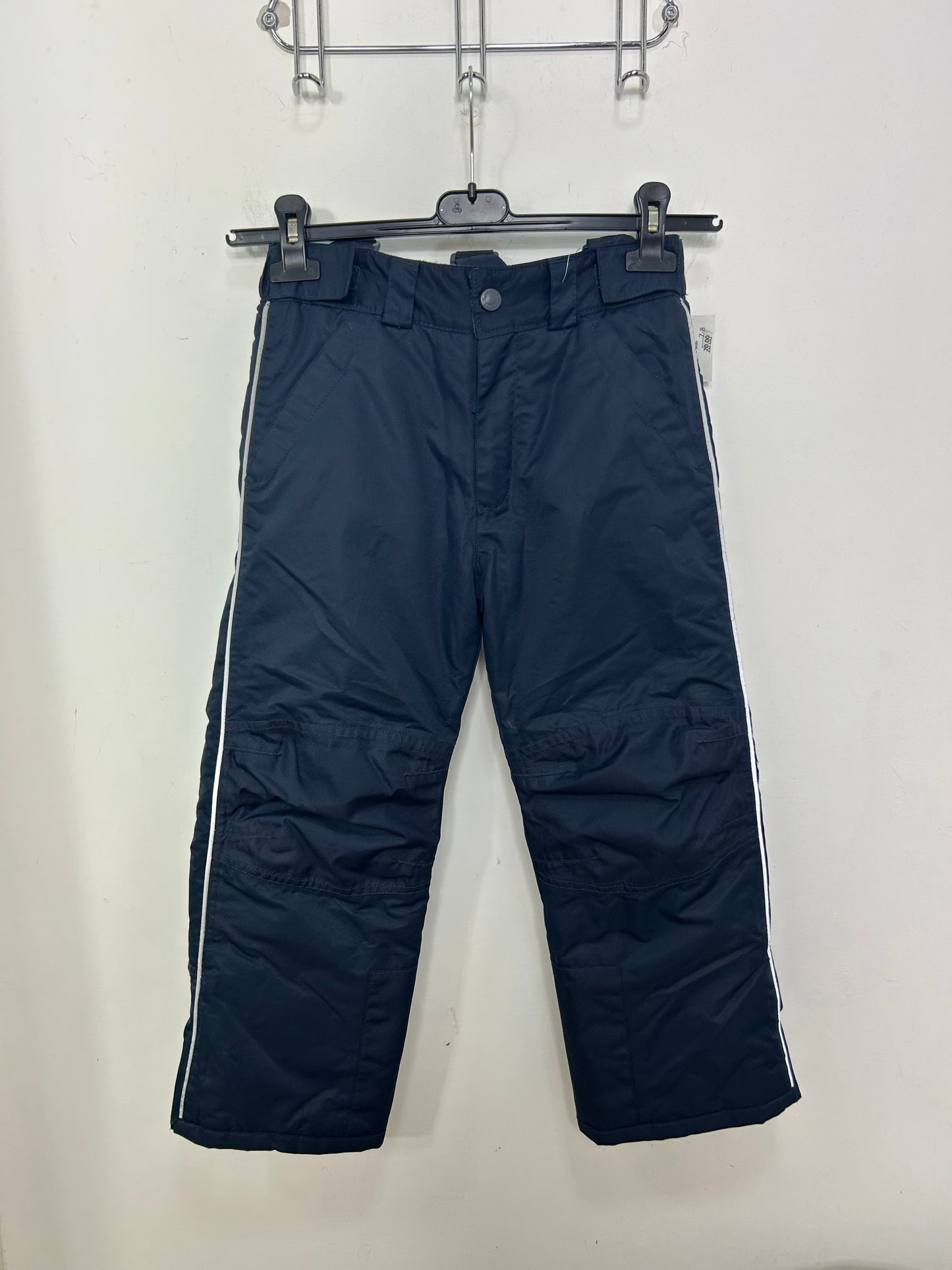 TAGLIA 7 ANNI - Pantalone con bretelle topolino