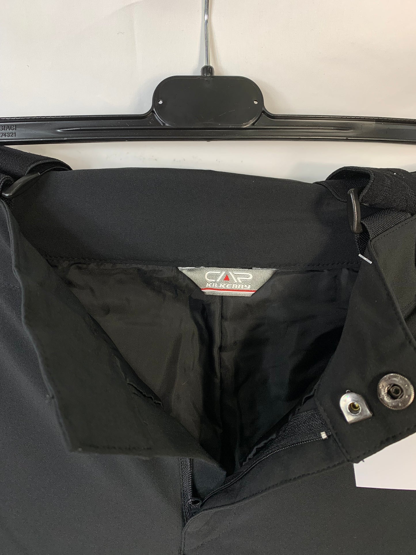 TAGLIA M - Pantalons con bretelle CMP nero