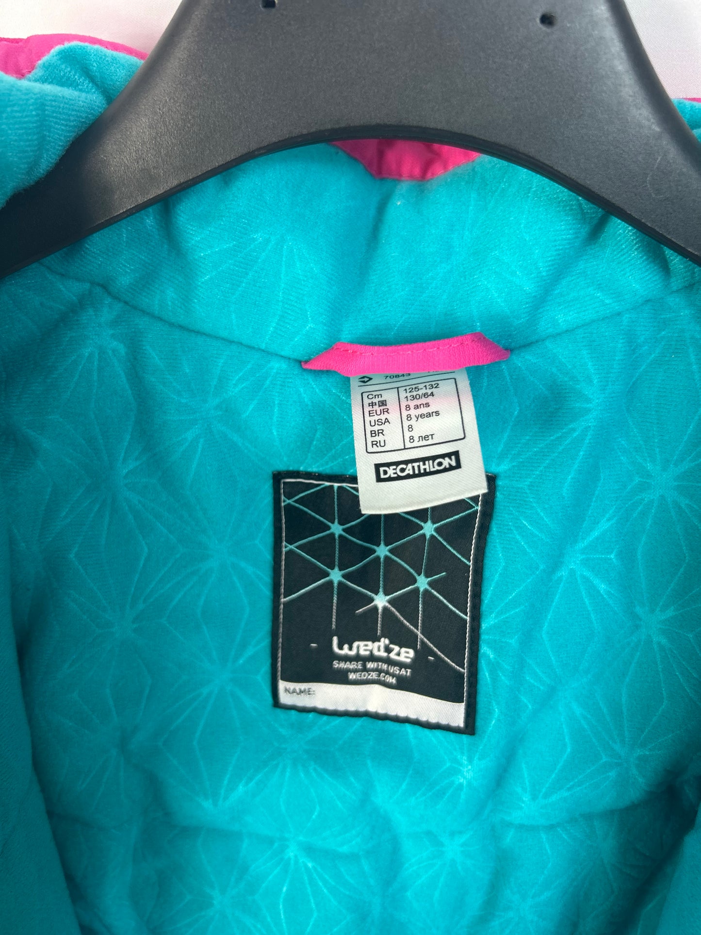 TAGLIA 8 ANNI - Giubbino Wedze