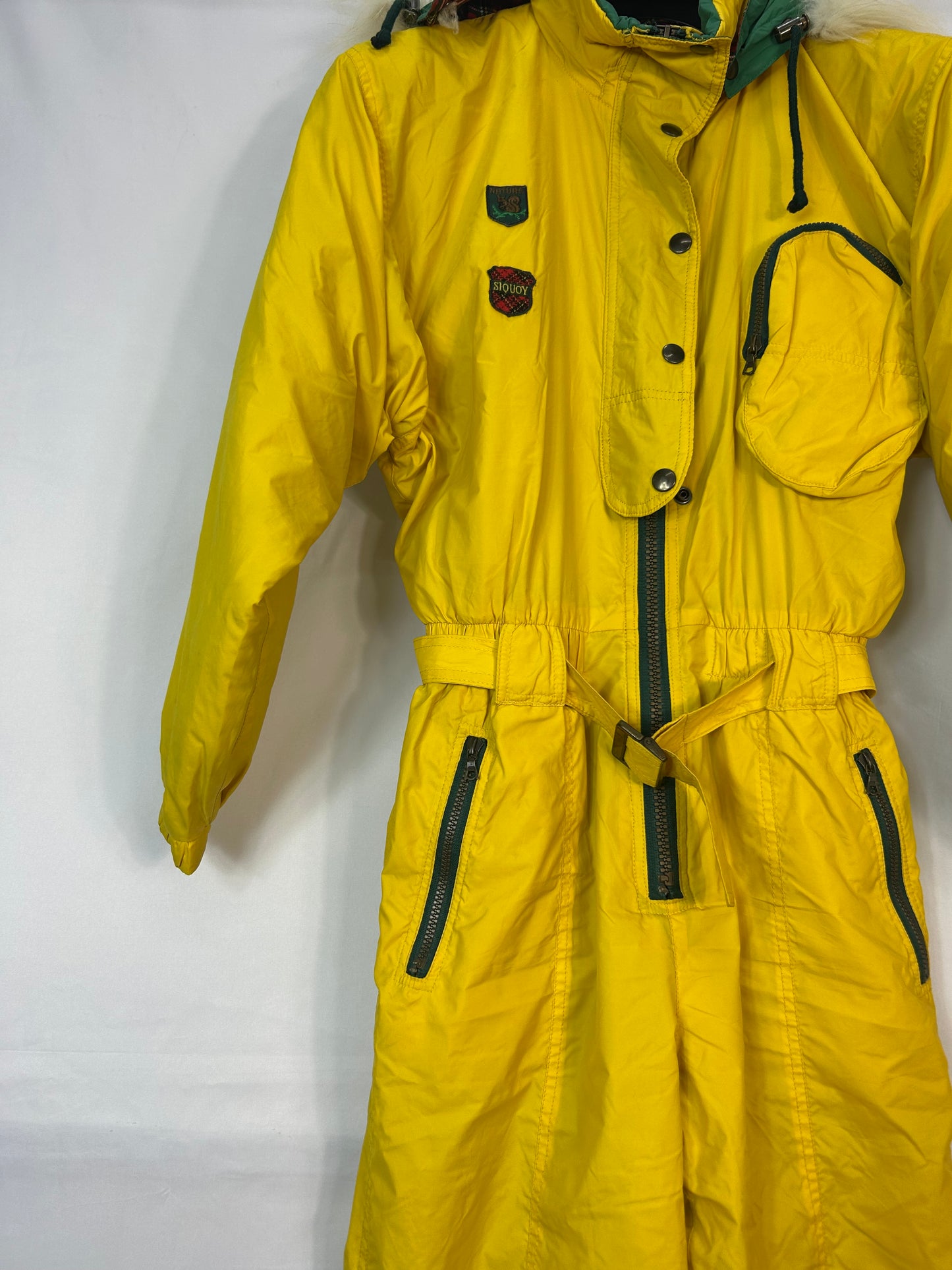 TAGLIA S- Tuta intera gialla