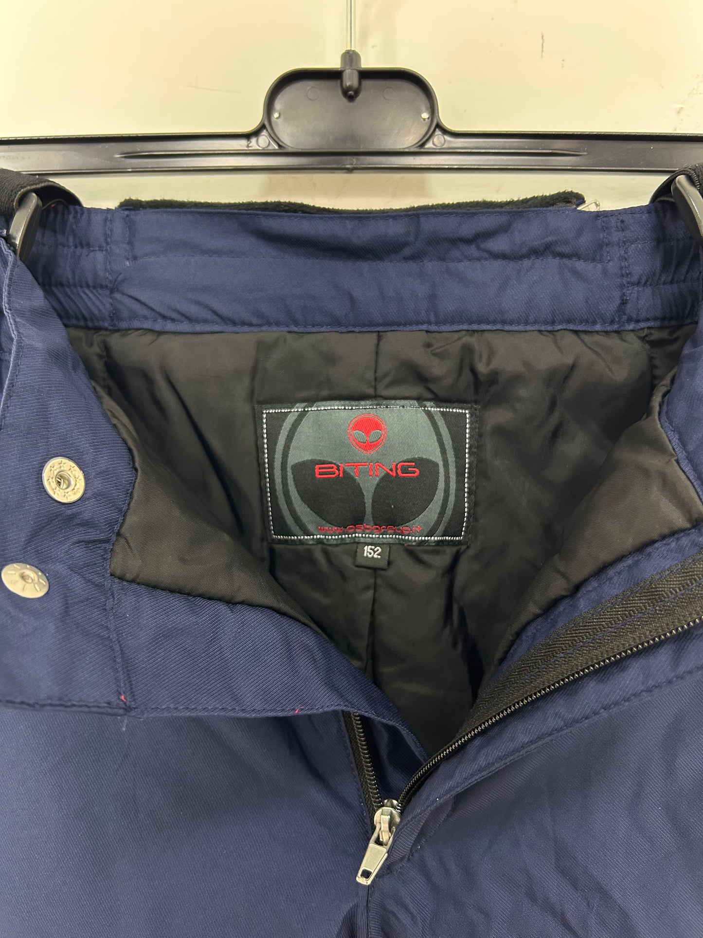 TAGLIA 12 ANNI - Pantalone con bretelle biting